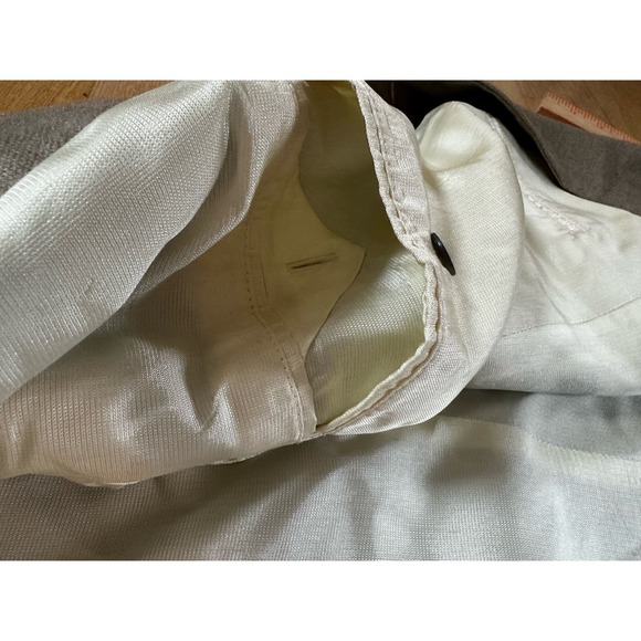 Oscar De La Renta Wool Blazer Mens Size 44S Two Button Suit Jacket Brown - Picture 5 of 7